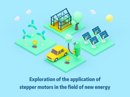 A notícia a mais atrasada da empresa aproximadamente Exploração da aplicação dos motores passo a passo no domínio das novas energias