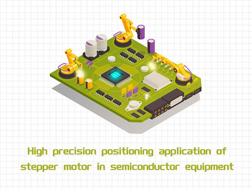 A notícia a mais atrasada da empresa aproximadamente Aplicação de posicionamento de alta precisão do motor passo a passo em equipamentos de semicondutores