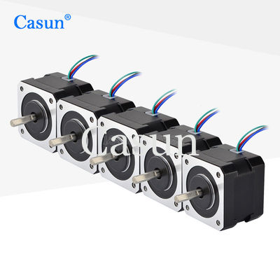 Bom preço 40 mm 2 fase 12V NEMA 17 motor passo a passo com -20 ° C a 50 ° C temperatura ambiente Em linha