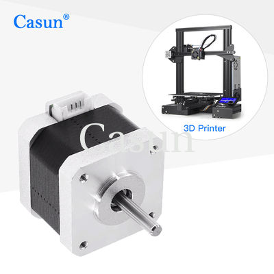 Bom preço 1.8 Grau 2 Fase 12V 350mN.m DC NEMA 17 Híbrido Motor Stepper CNC Robô Em linha