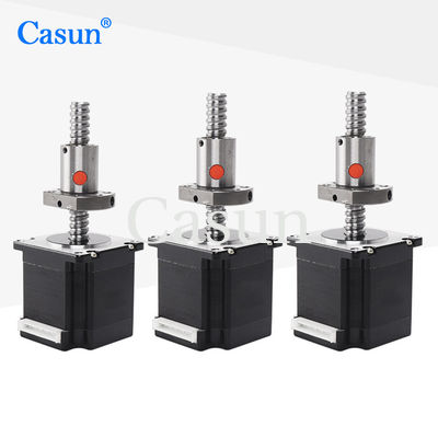 Bom preço 0.5Amp Nema 11 Rodão de parafuso de esferas Motor passo 32mN.M Motor passo linear Em linha
