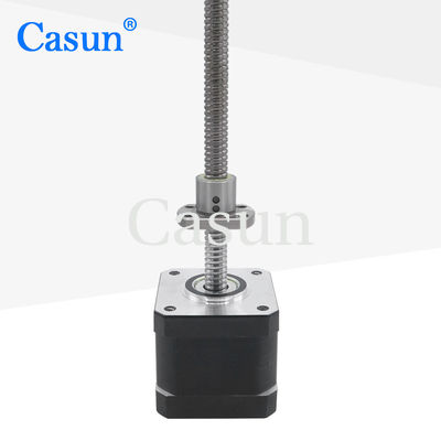 Bom preço Nema 17 Bolas parafusos motor passo linear 450mN.M SFK0802 passo motor para CNC Em linha