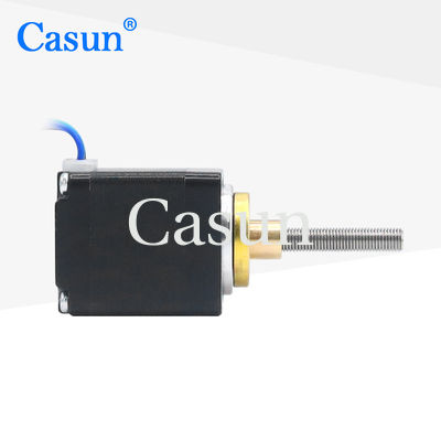 Bom preço Mini motor linear de 1,8 graus NEMA 11 Atuador linear cativo Motor híbrido passo a passo Em linha
