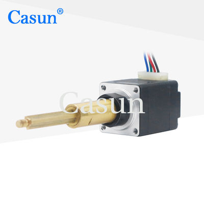 Bom preço 0.6Amp Nema 8 Guia de chumbo 19.05 Motor passo-a-passo de parafuso Tr3.5x0.6096 Para máquina médica Em linha