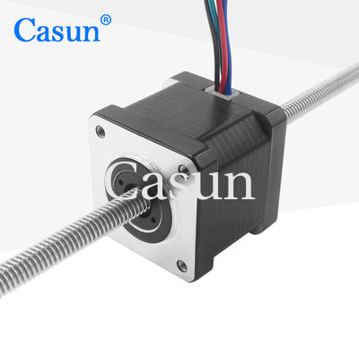 Bom preço Motor de etapa linear deslizante não prisioneiro do motor 34mm Tr6.35 35mm de parafuso movimentador do Nema 14 Em linha