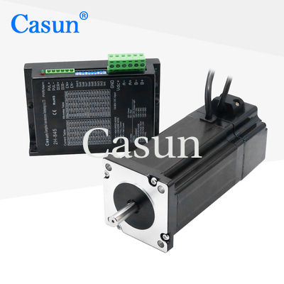 Bom preço Nema 24 Motor passo-a-passo de circuito fechado 4.1N.m 60*60*100mm com freio a ímã permanente Em linha
