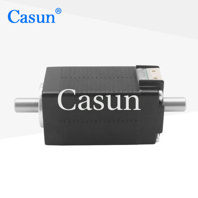 Bom preço 1.8 Grau 2 Fase Nema 8 20X20X38mm Motor passo-a-passo duplo eixo oco 0,6A 32mN.m Em linha