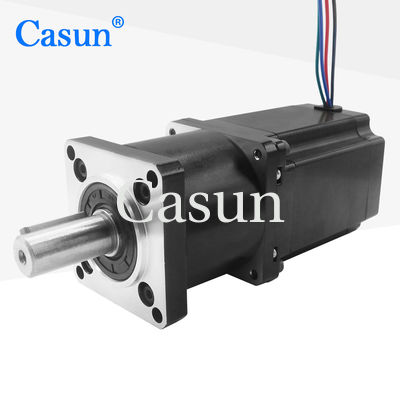 Bom preço alta velocidade NEMA 23 motor passo com redutor planetário 2N.M 76mm para dispositivo inteligente Em linha
