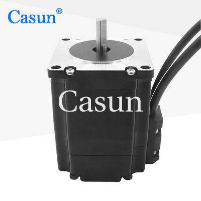 Bom preço 57*54mm 0,9 graus de circuito fechado Nema 23 motor passo a passo 1,2N.M Para Cnc Kit Motor Elétrico Em linha