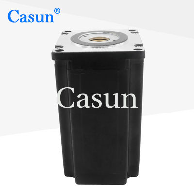 Bom preço DC linear NEMA 23 motor passo de eixo oco 100mm Corpo 4.5A Máquina Nc Em linha