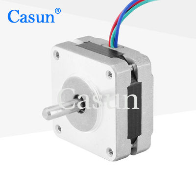 Bom preço 10.4V NEMA 16 motor passo DC elétrico Mini CNC roteador motor passo 4 fase Em linha