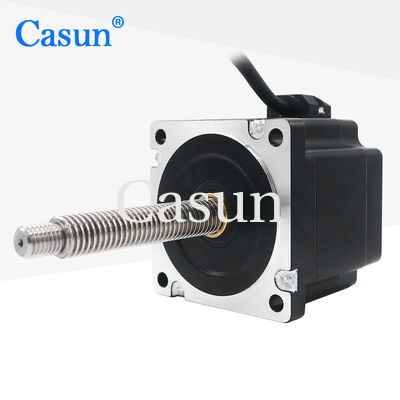 Bom preço Personalização NEMA 34 Não-Captivo híbrido motor de passo linear 76mm corpo à prova d'água Em linha