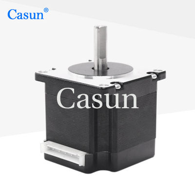 Bom preço MOTOR DE PASSO NEMA 23 para robô 0,5 N.m 57 × 57 × 50 mm com ISO Em linha