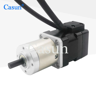 Bom preço NEMA 14 Motor a passo de caixa de engrenagens com codificador 0.18N.M 1.0A Para PLC Em linha