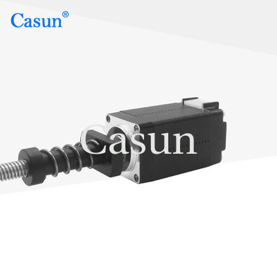 Bom preço NEMA 8 Motor passo-a-passo DC não cativo de 38 mm Corpo Tr5 × 2 para equipamentos de beleza Em linha