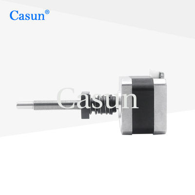 Bom preço Motor deslizante do NEMA 17 do cativo 34mm com o motor de etapa linear do parafuso movimentador 42mm Em linha