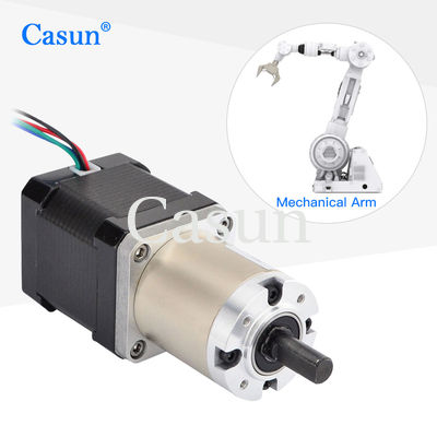 Bom preço Redutor de engrenagens 0,15 A Nema 17 Motor passo 1,8 Deg 2 Fase 1,2 N.M Torque de retenção Em linha