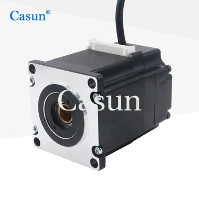 Bom preço NEMA 23 Motor passo de eixo oco 57x57x54mm para parafuso de esferas ou parafuso de chumbo sob medida Em linha