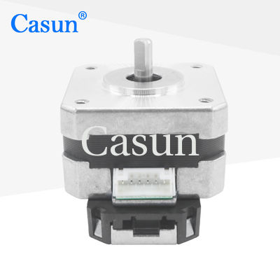 Bom preço 26mm comprimento NEMA 17 motor passo com codificador 1.5A 26mm corpo para robô Em linha