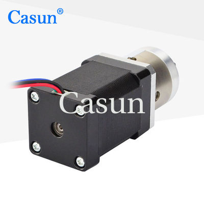 motor planetário deslizante alinhado de Casun da caixa de engrenagens do motor 12V do NEMA 14 de 35mm