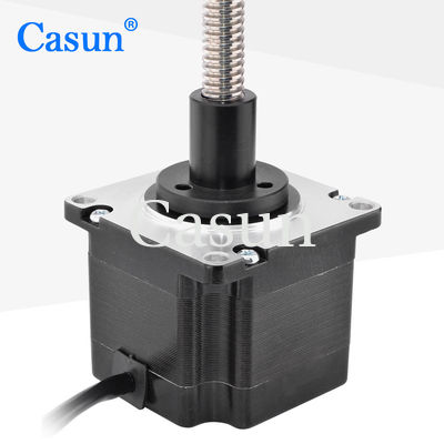 3A motor deslizante do Nema 23 lineares com 4 fase do cativo 2 do parafuso movimentador