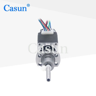2 Fase Nema 8 Bipolar 1.8 deg Ball Screw Stepper Motor 28mm corpo com Encoder 14mN.m