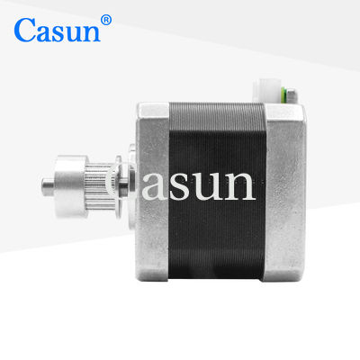 Motor de Passo Híbrido Nema 17 42x40mm 500mN.M Com Roda Síncrona