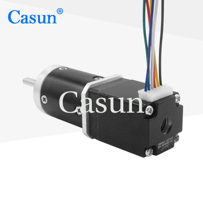 o micro NEMA 8 de 18mNm 20mm alinhou o motor de etapa diminuto da C.C. do motor deslizante