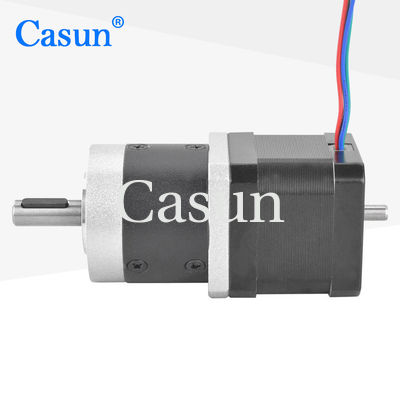 Bom preço NEMA 17 Relação 10/1 Motor de passo de engrenagem planetária 40 mm Corpo para veículo inteligente Em linha