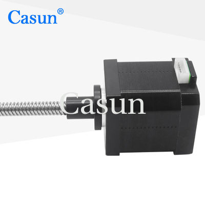 Bom preço 1.8 Motor passo linear de 2a fase Nema 17 Tr8*8 42*42*48 mm 0,5 N.m para CNC Em linha