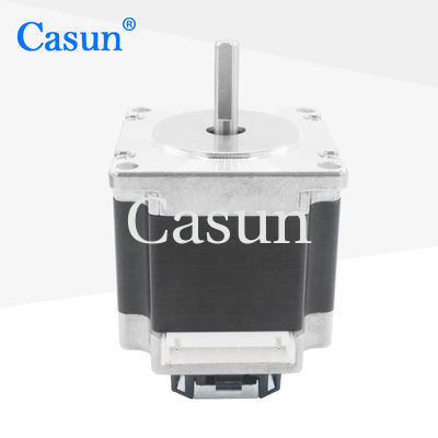 Flat Shaft NEMA 23 Motor de passo com codificador de fase 4 3.0V 2.5A para 3 eixos 4 eixos Kit CNC