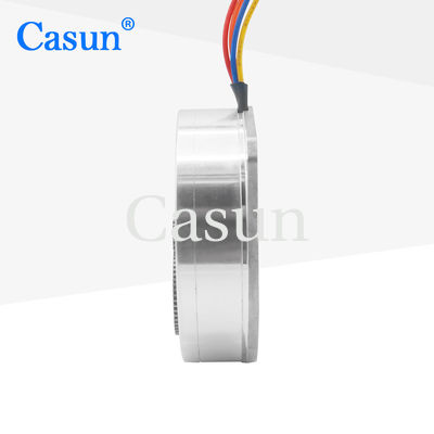 CE do motor de piso do híbrido do grau 2.5V de Casun 52mN.M Pancake Stepper Motor 1,8