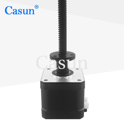 Bom preço Linear externo deslizante linear de Rod Micro Actuator Lead Screw Tr8 da linha do motor do NEMA 17 Em linha
