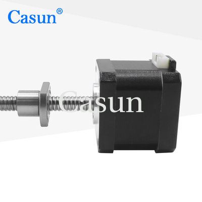Bom preço ISO do CE do NEMA 17 Tr8*2 450mN.M Two Phase do motor deslizante do parafuso da bola Em linha