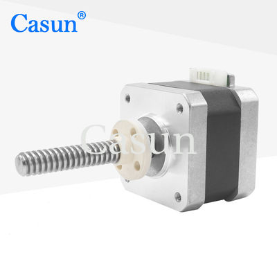 Bom preço 1.8 Grau 4 Wire Nema 17 Captive Stepper Motor 42 * 42 * 34mm 1.28A 0.3N.m para Robô Em linha