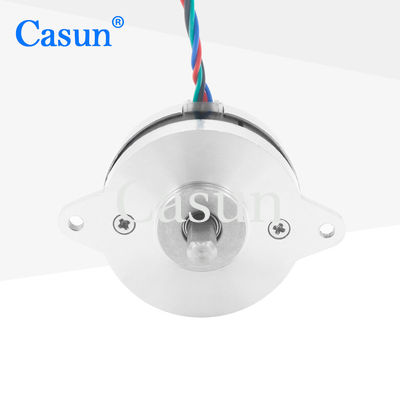 Bom preço 1.8 Grau 2 Fase NEMA 14 Motor de passo plano 70mN.M 0.3A Para Máquina SMT Em linha