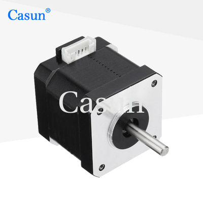 Bom preço 1.8 Grau de duplo eixo NEMA 17 motor passo 42*42*40mm 4 motor passo de chumbo Em linha