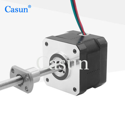 Motor passo-a-passo de parafuso NEMA 17 1.28A para linhas de montagem automatizadas