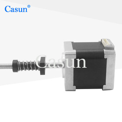 Bom preço 1.8 Motor passo linear de fase 2 Nema 14 Tr5*2 35*35*42mm 0,36N.m Em linha