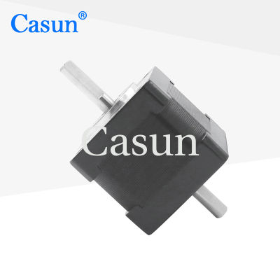 Motor de Passo Casun Nema 14 com Eixo Vazado de Alta Precisão 2.7 V DC 1.0 AMP para Máquina CNC