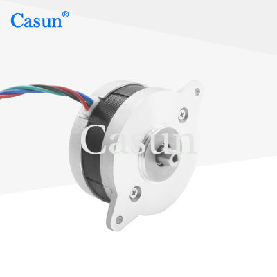 Motor de Passo Plano Casun 18,6mm Corpo 100mN.m 0,07Kg Motor de Passo Leve para Robótica