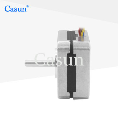 Casun Nema 17 1.8° Grau 125mN.m 23mm Corpo com motor passo-a-passo certificado CE RoHS para equipamentos de beleza
