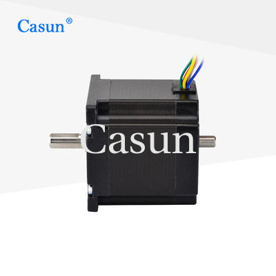 57×57×54mm Motor passo duplo de eixo 1.0A 0.9N.m NEMA 23 Com instrumentos de precisão